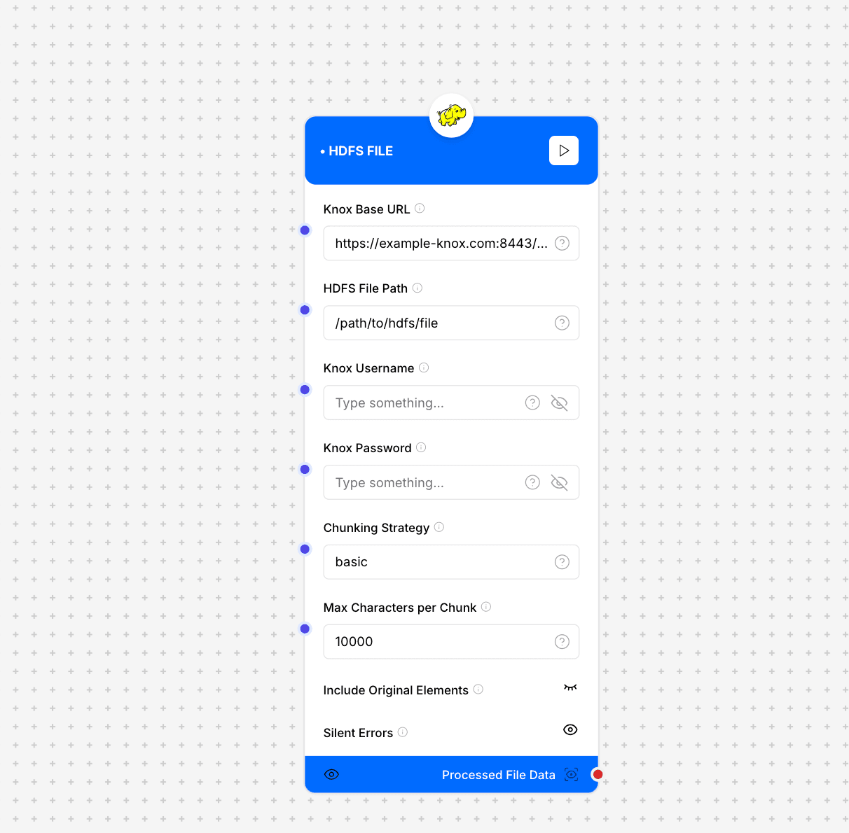 HDFS File Configuration