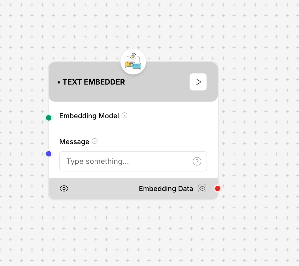 Text Embedder Component