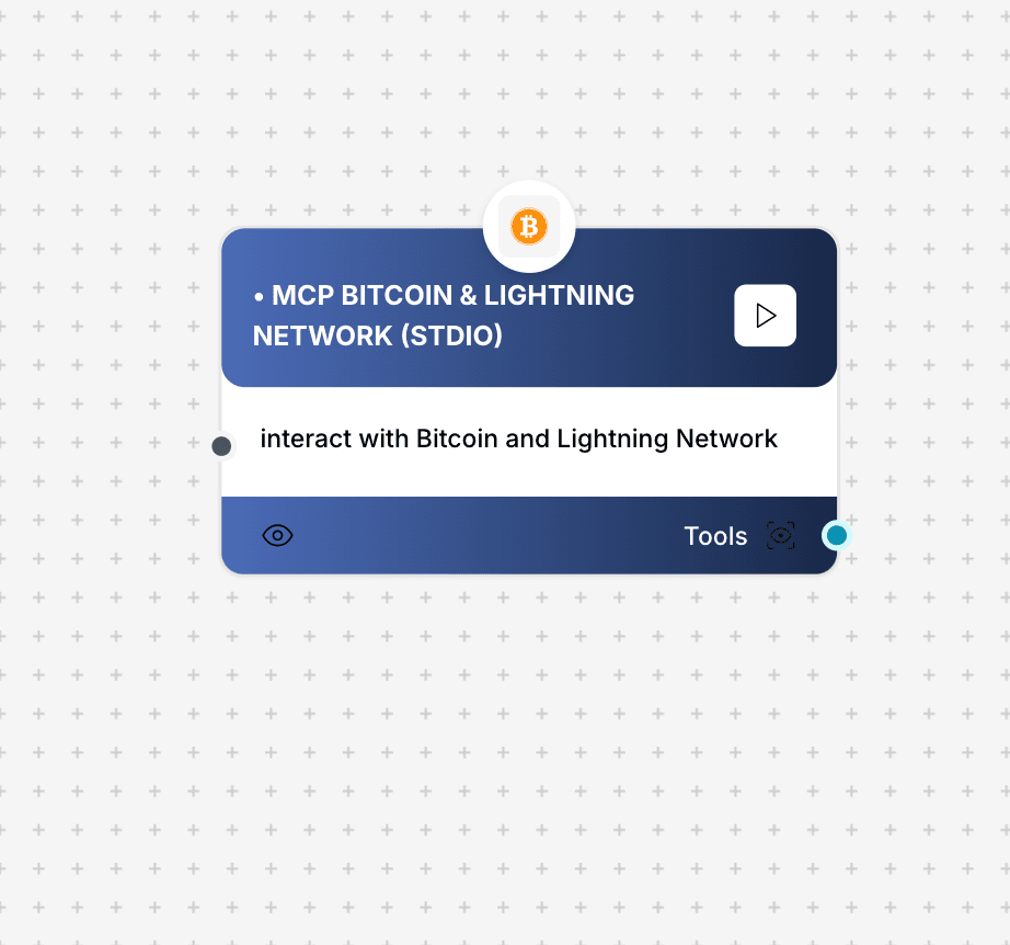 MCP Bitcoin & Lightning Network Component