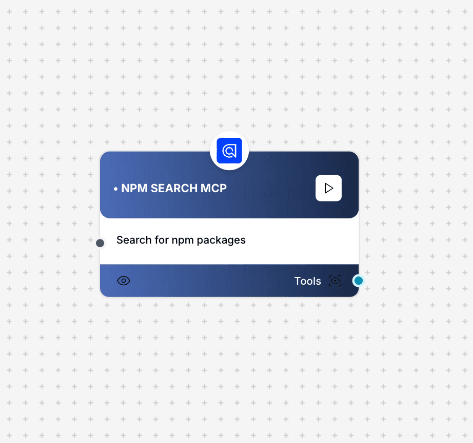 NPM Search MCP Component