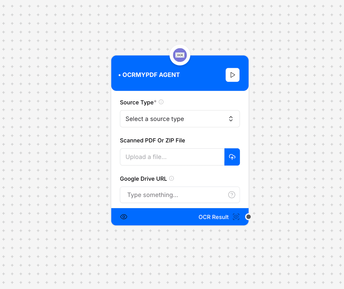OCRMYPDF Agent Component