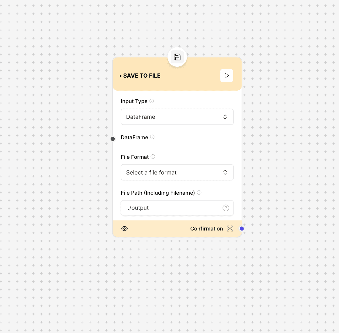 Save to File Component