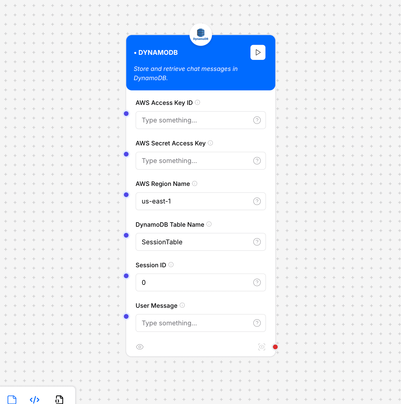 DynamoDB Connector Interface