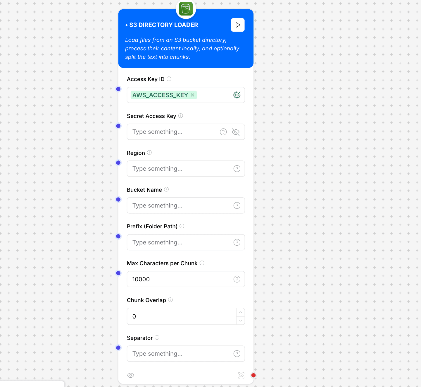 S3 Directory Loader Interface