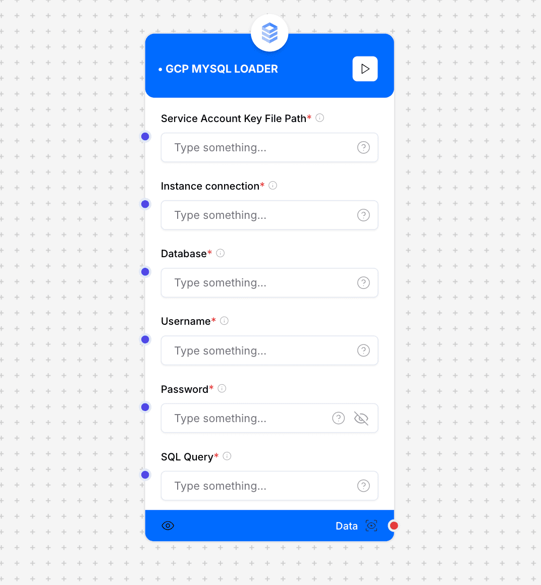 GCP MySQL Loader Interface