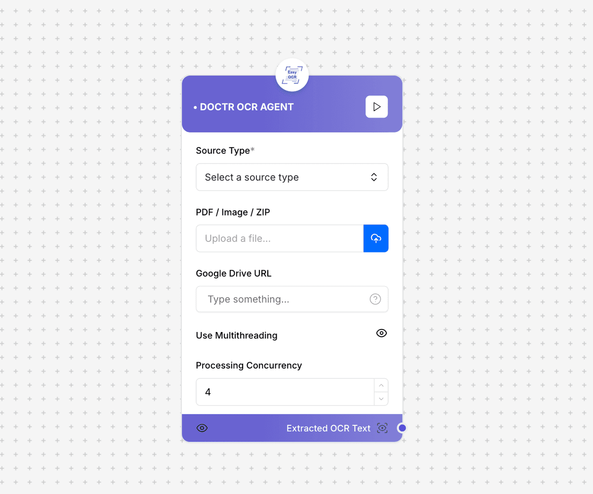 Doctor OCR Agent Component