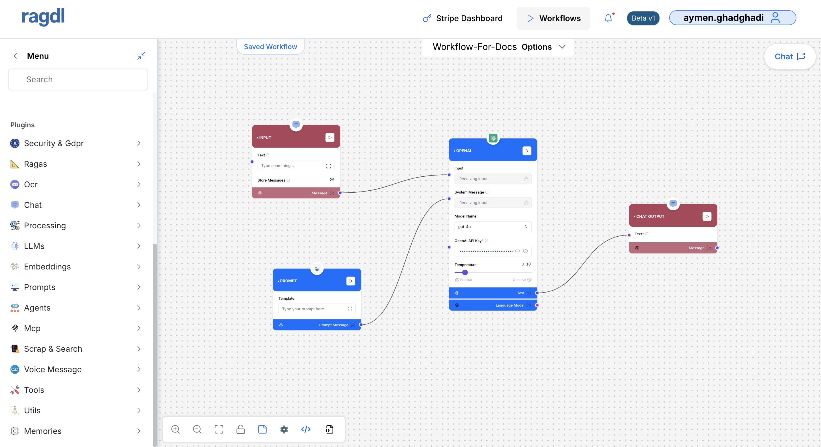 Basic Prompting Workflow Setup